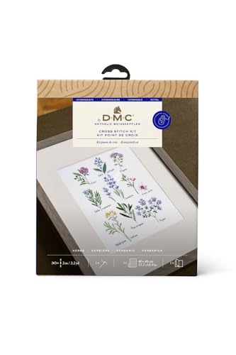 dmc-herbs-designer-collection-kit-punto-croce-erbe-aromatiche image 5