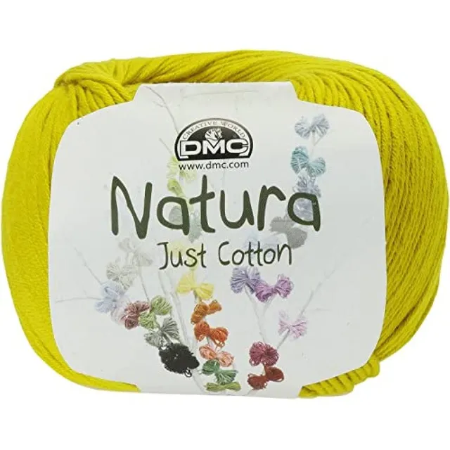 dmc-natura-filato-cotone-100-dk-verde-muschio-n75 image 1