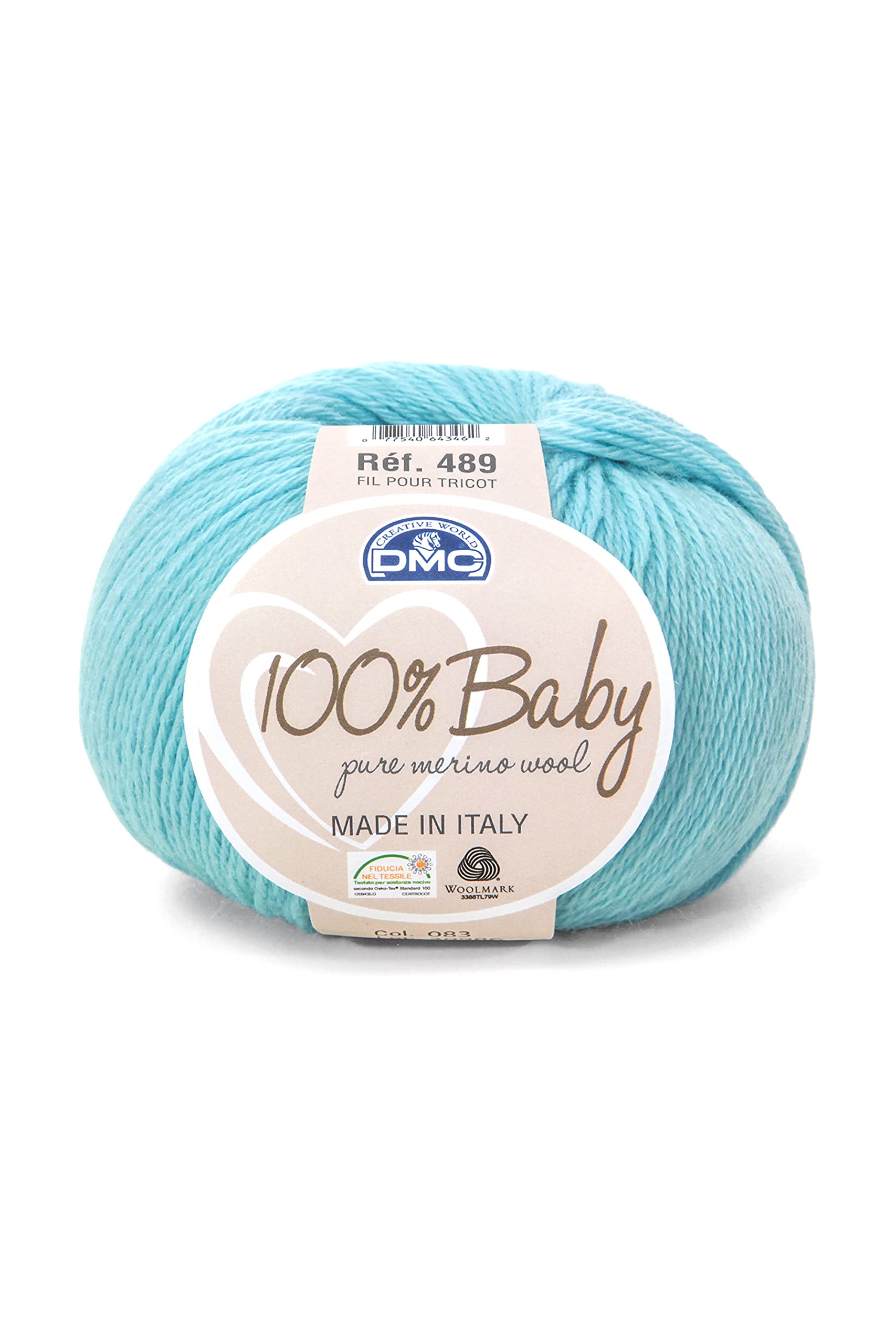 dmc-baby-100-lana-merino-50-g-225-m-filato-per-beb image 1