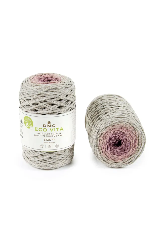 dmc-eco-vita-4-variation-filato-cotone-riciclato-250-g-200-m image 1