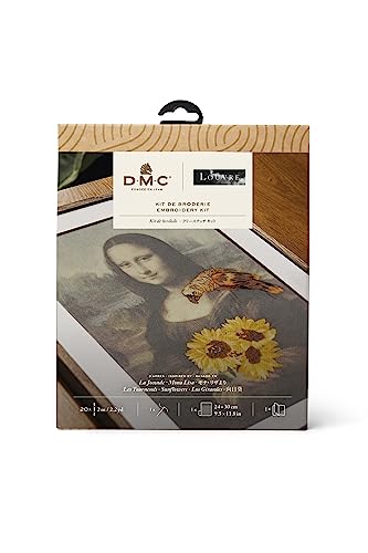dmc-x-le-louvre-ispirato-a-la-gioconda-e-i-girasoli-kit-ricamo-avanzato image 6