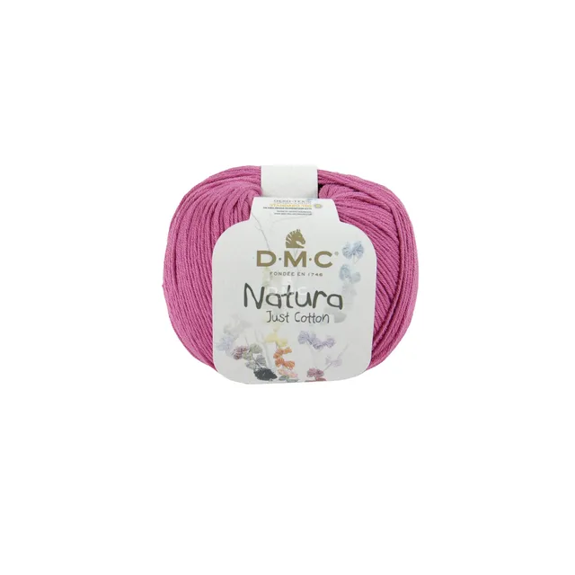 dmc-natura-filato-cotone-ciliegia-n62-dk-4-capi image 1