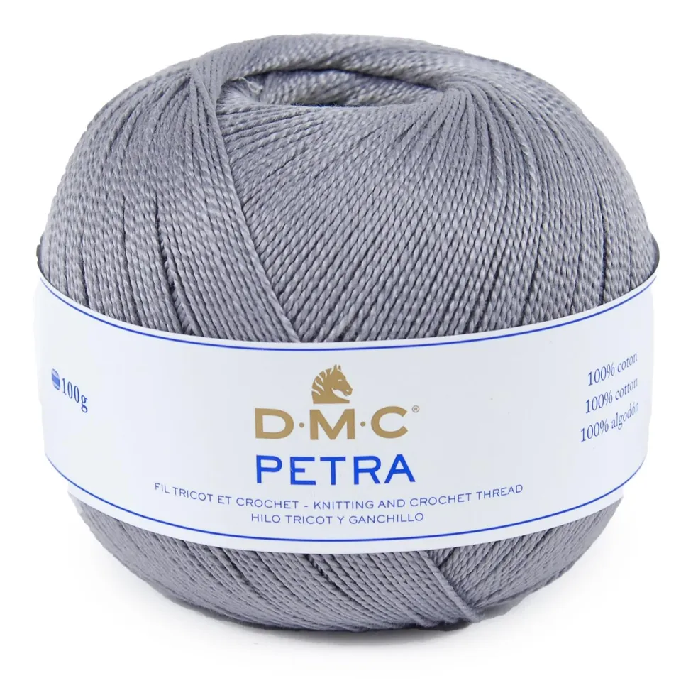 dmc-petra-n-5-filato-cotone-uncinetto-e-maglia-100g-400m image 1