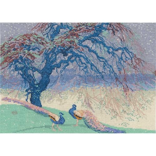 dmc-the-designer-collection-when-winter-wanes-kit-punto-croce-british-museum image 3