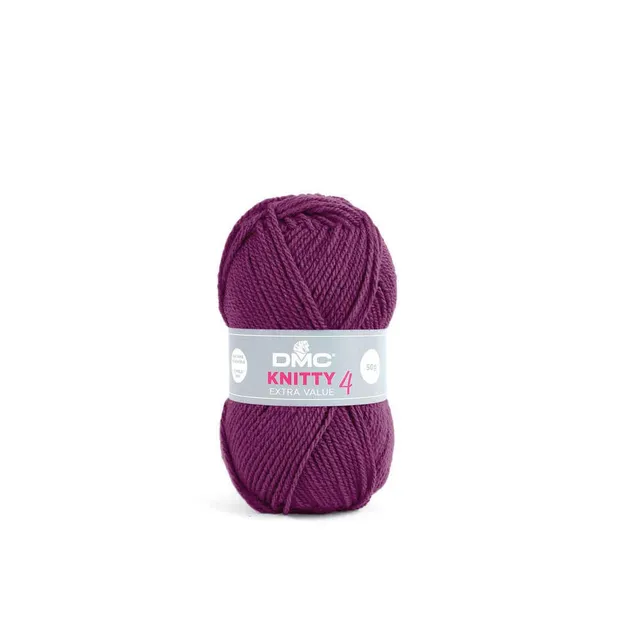 dmc-knitty-4-filato-acrilico-50-g-140-m-ferri-e-uncinetto-n-4 image 1