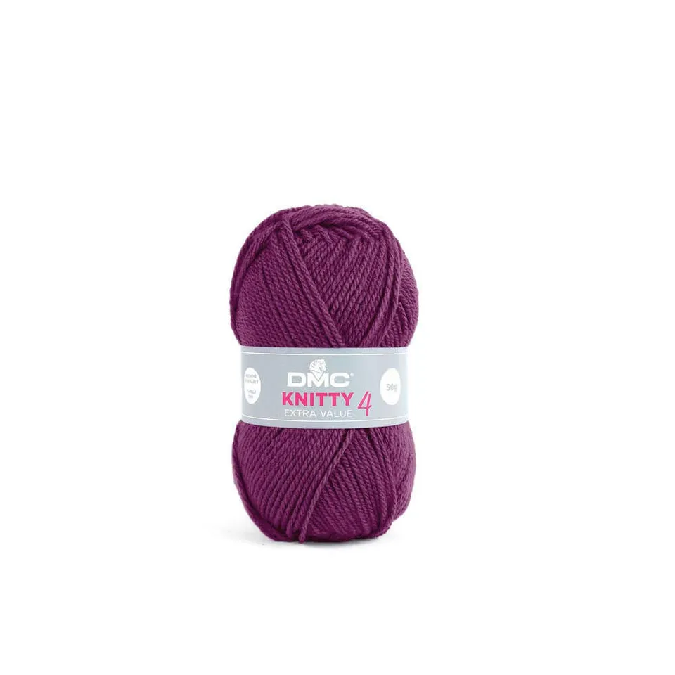 dmc-knitty-4-filato-acrilico-50-g-140-m-ferri-e-uncinetto-n-4 image 1
