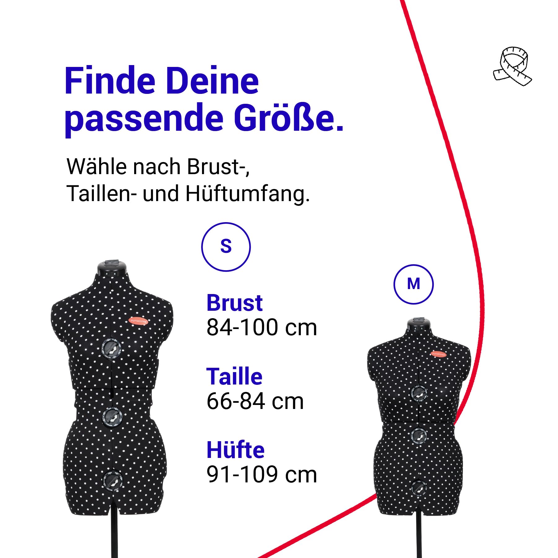 prym-prymadonna-611752-busto-da-sarto-a-pois-taglia-s image 3