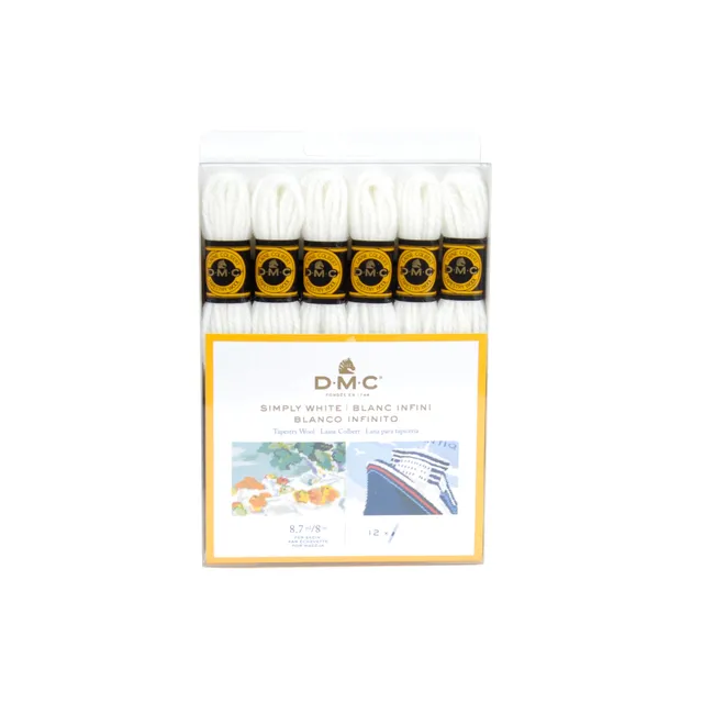 dmc-colbert-simply-white-filato-100-pura-lana-per-tappezzeria image 1