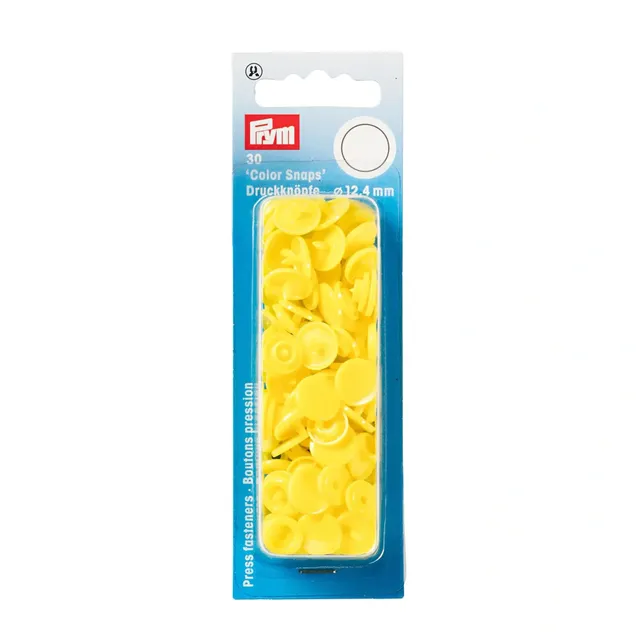 prym-press-giallo-brillante-12-4-mm-fissante-per-chiusure-a-pressione image 1