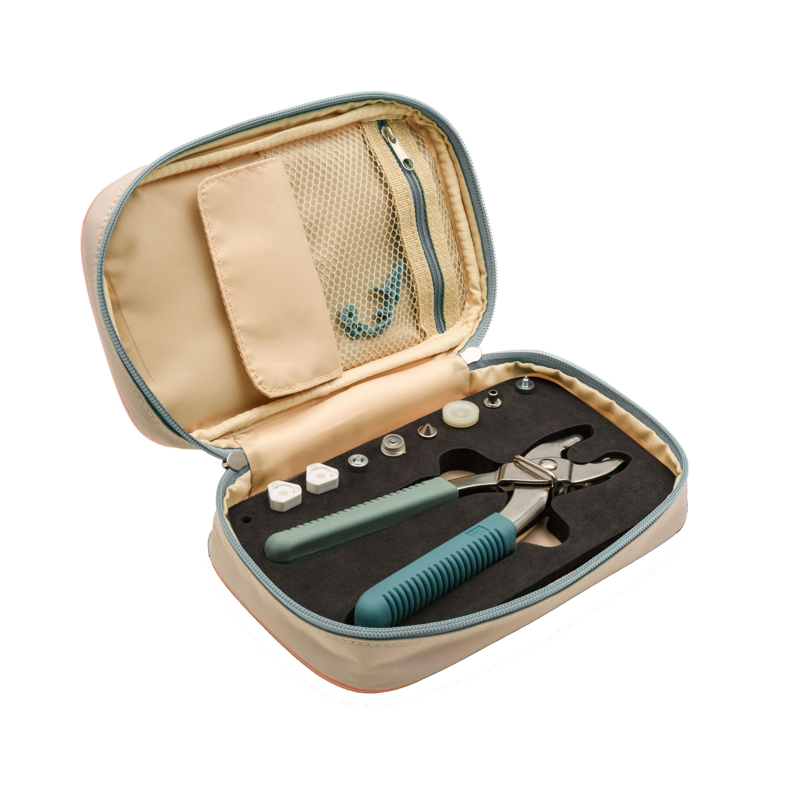prym-vario-case-borsa-organizer-per-pinza-vario-e-accessori-cucito-con-bottoni-e image 3