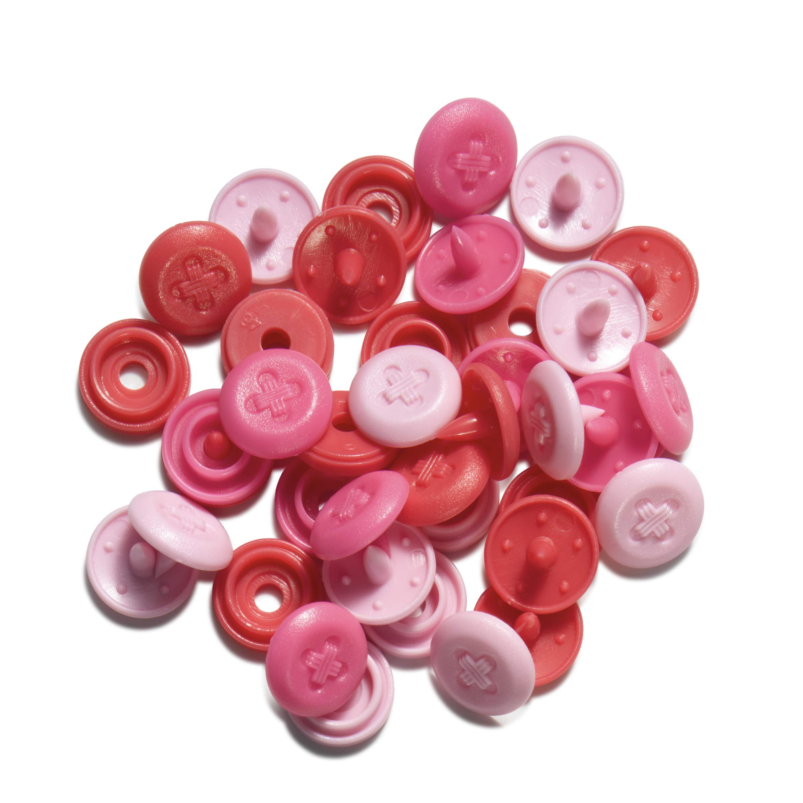 prym-love-bottoni-a-pressione-sew-on-rosa-rosso-9-mm-1-unit image 3