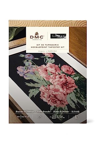 dmc-x-le-louvre-le-peonie-di-p-j-redout-kit-tappezzeria-livello-intermedio image 7