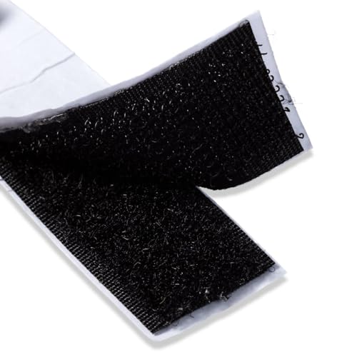 prym-nastro-velcro-autoadesivo-nero-20-mm-gancio-e-anello image 4