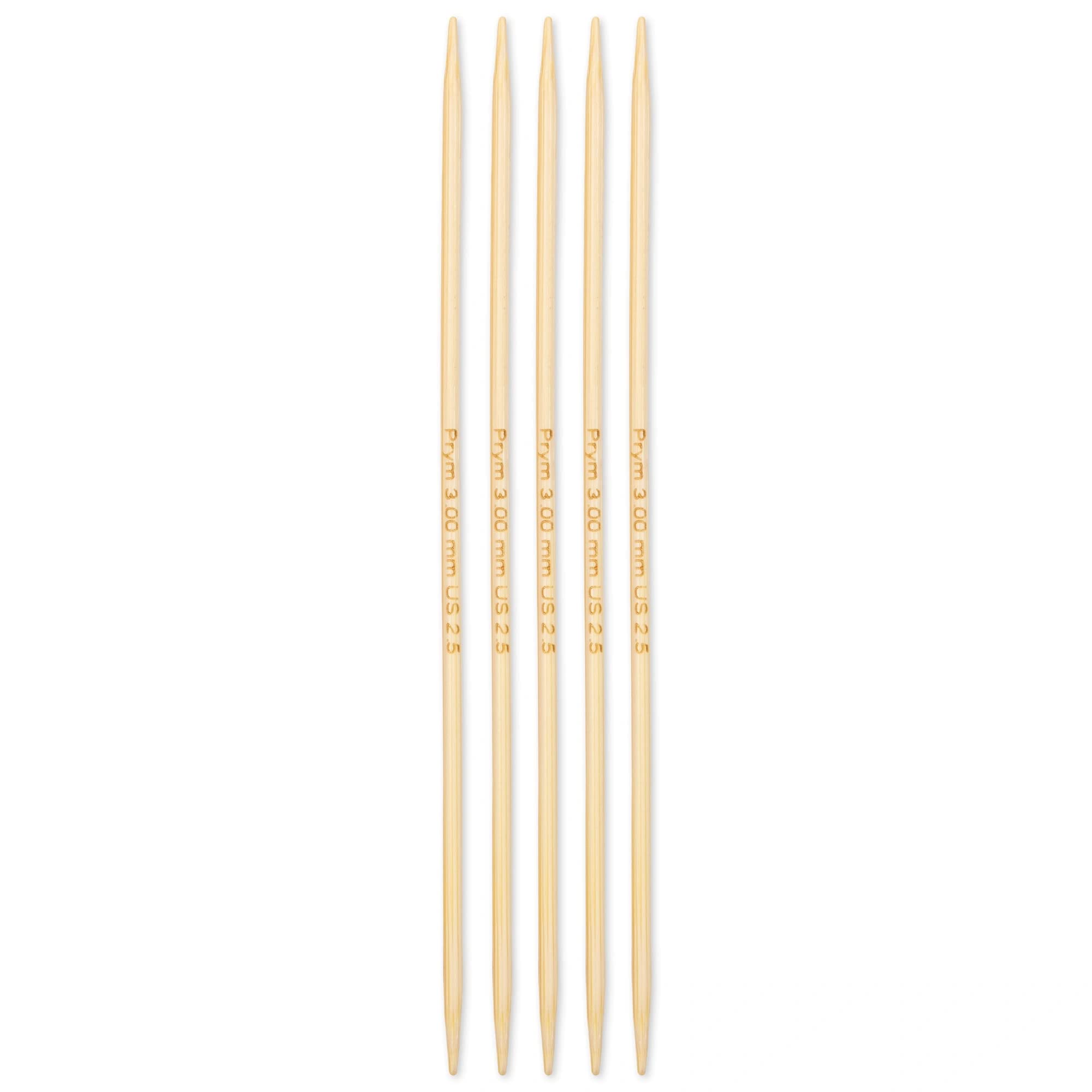 prym-1530-ferri-bamboo-a-doppia-punta-15-cm-3-00-mm image 2