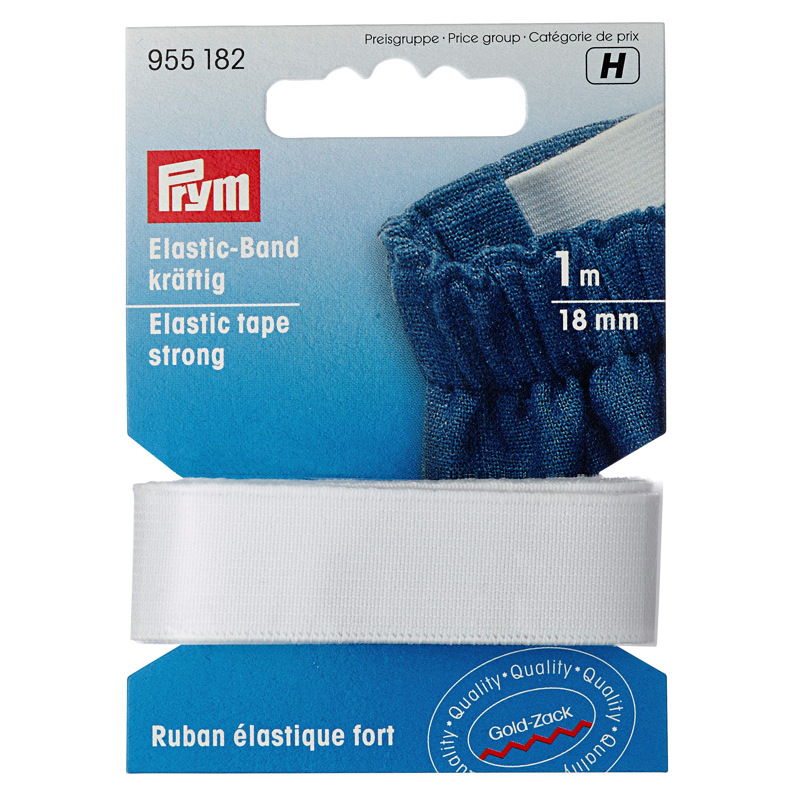 prym-955182-nastro-elastico-forte-18-mm-bianco image 1