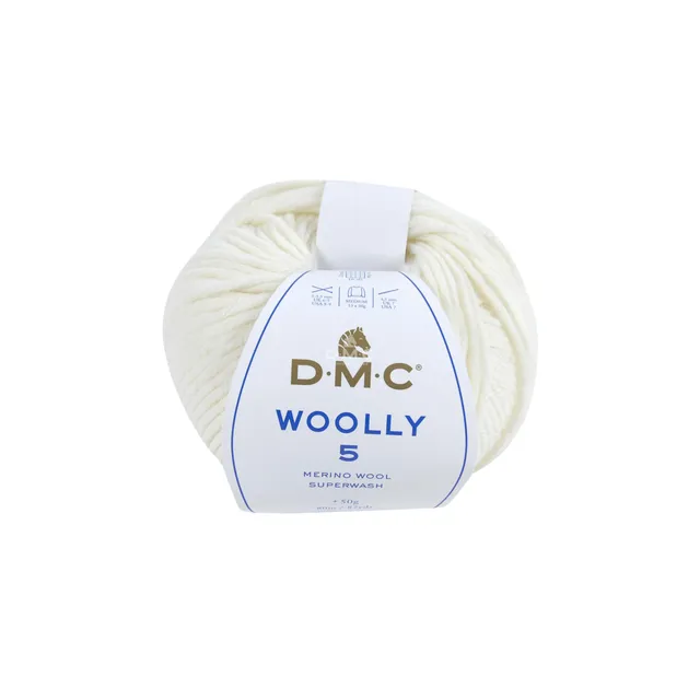 dmc-woolly-100-merino-filato-in-lana-merino-50-g image 1