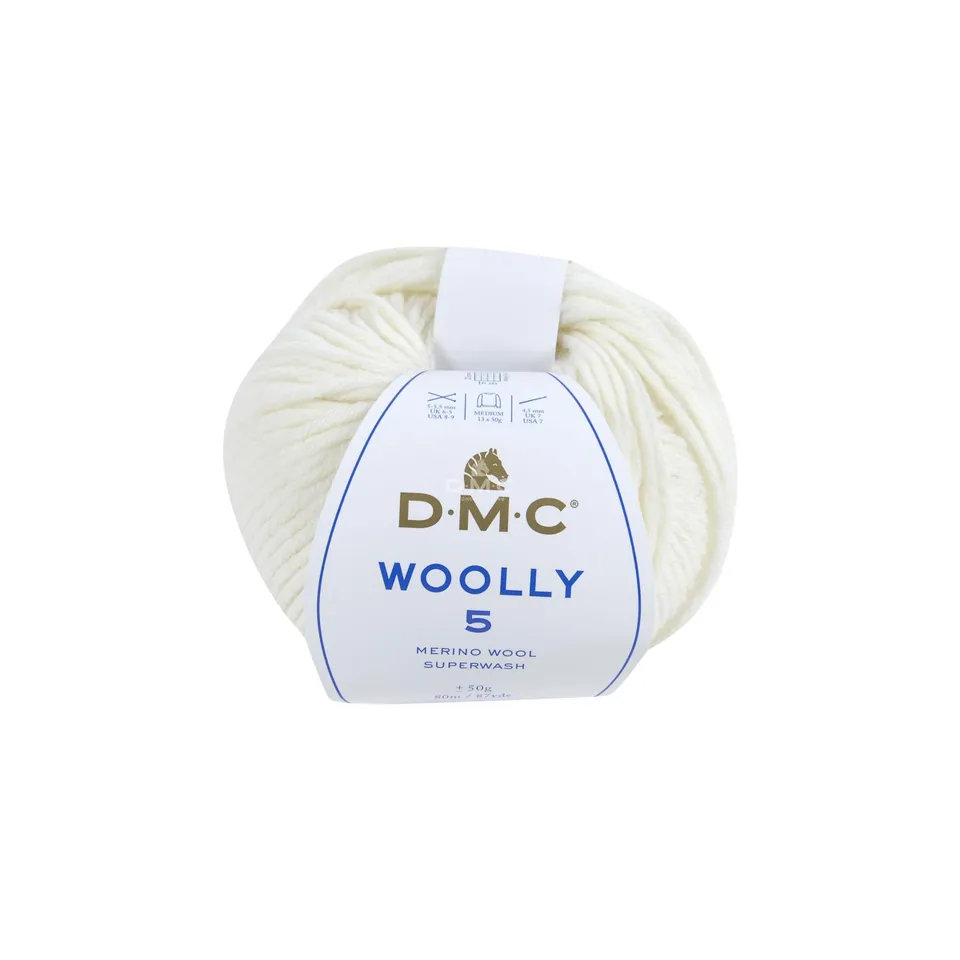 dmc-woolly-100-merino-filato-in-lana-merino-50-g image 1