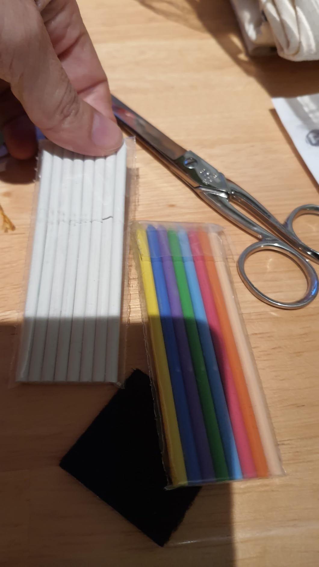 Segni netti e addio gesso che si rompe