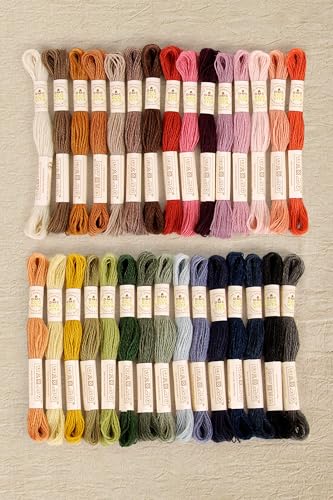dmc-eco-vita-360-cofanetto-30-colori-lana-merino-organica-tinture-naturali image 7