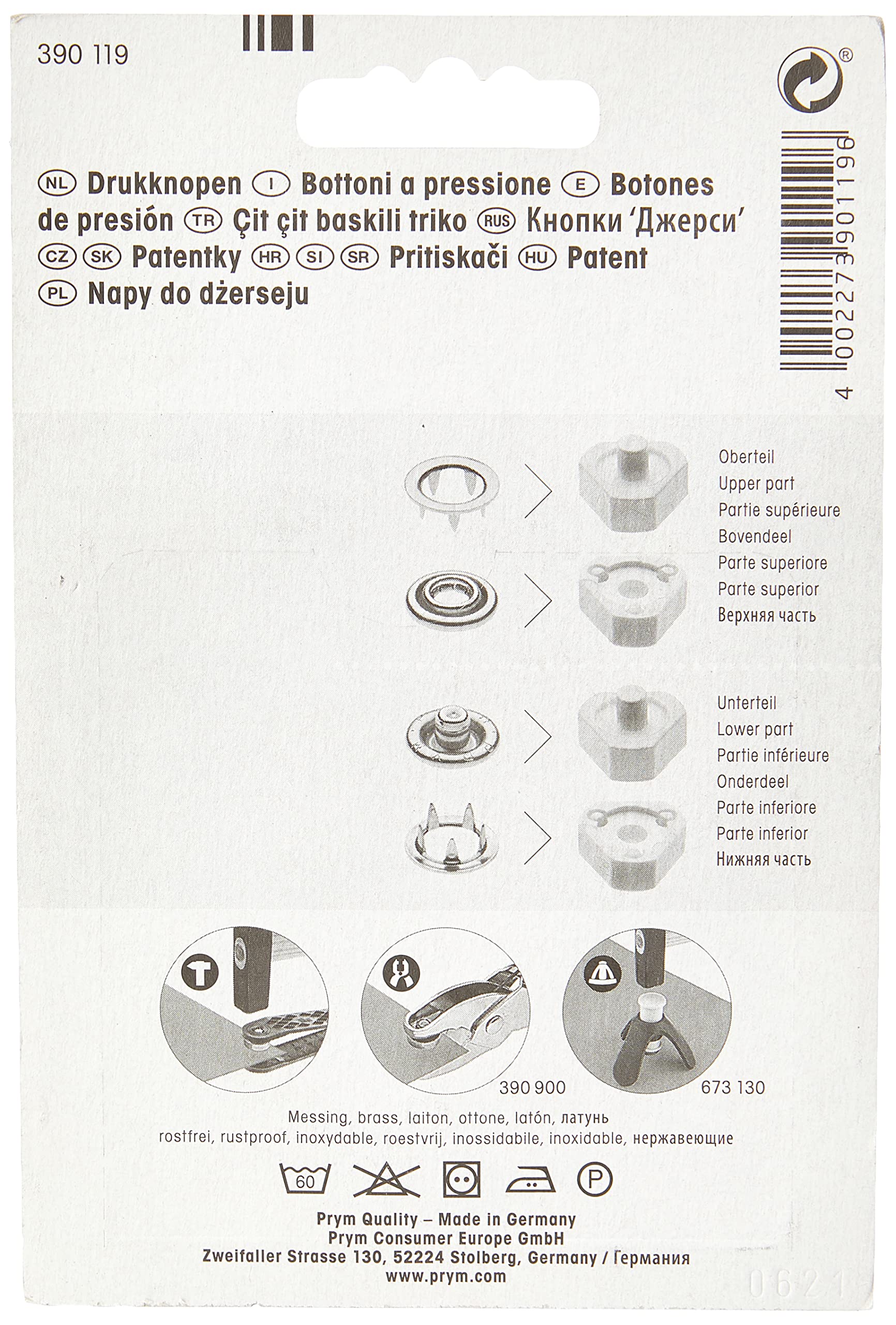 prym-bottoni-a-pressione-jersey-10-mm-rame-senza-cucitura image 3