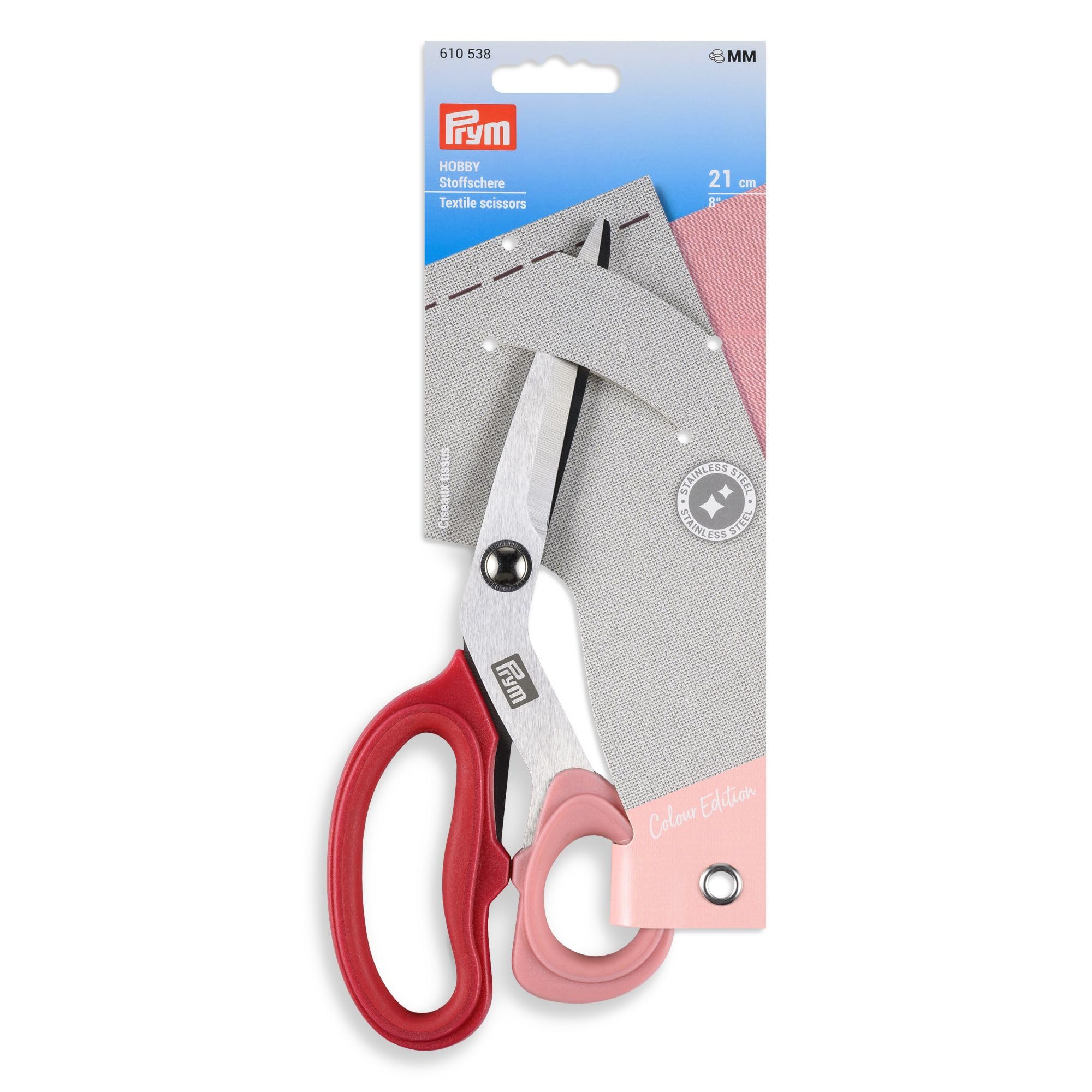 prym-originals-forbici-da-sarto-21-cm-microdentate-colore-bacca image 1