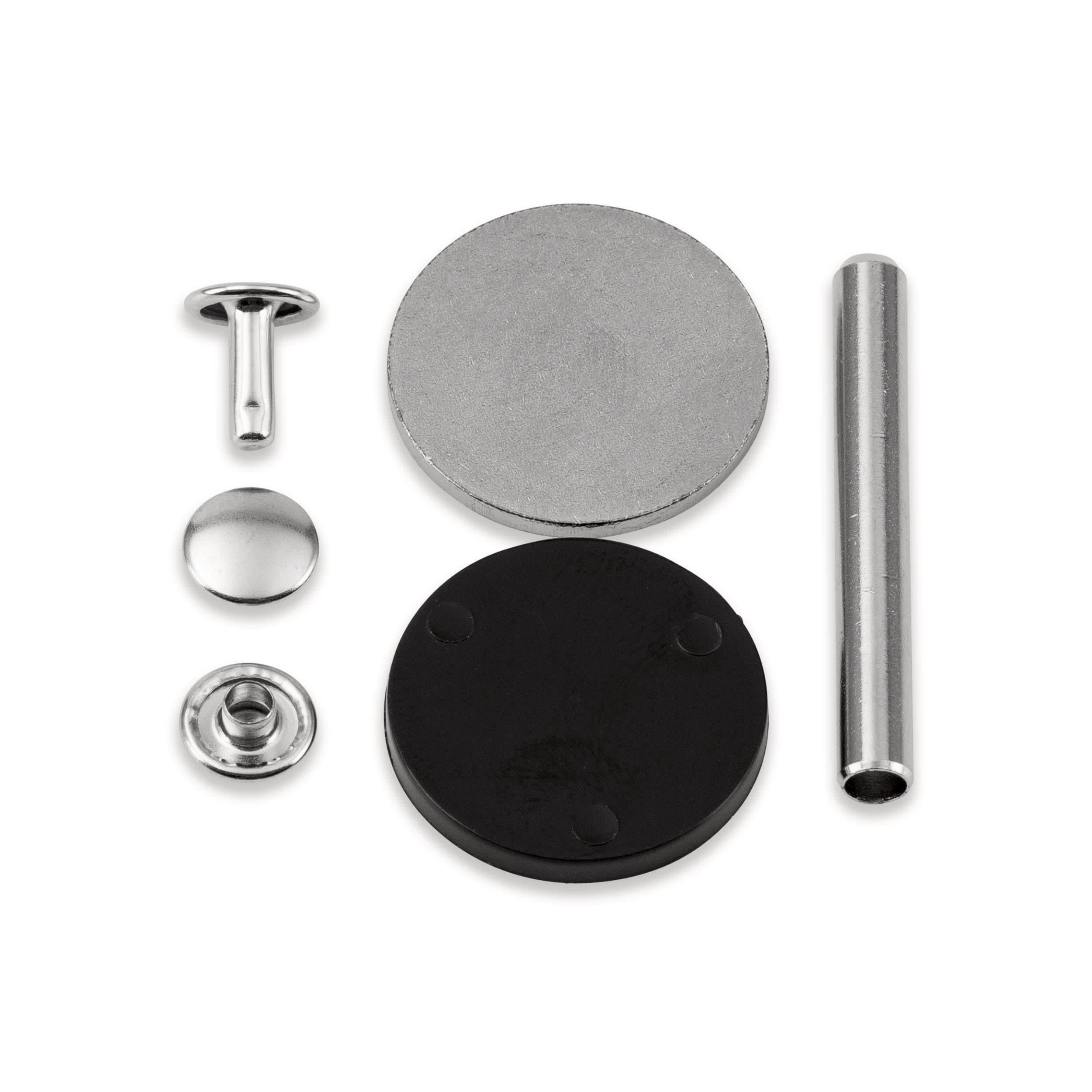 prym-rivetti-cavi-ottone-argentato-4-6-mm-20-pezzi-per-vario-creative-tool image 2
