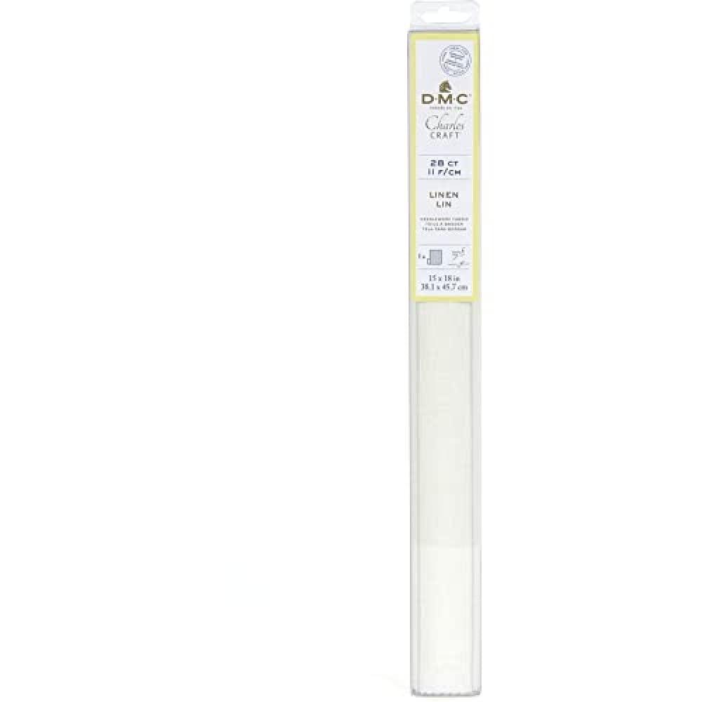 dmc-tela-lino-28-count-50-8-x-61-cm-da-ricamo image 2