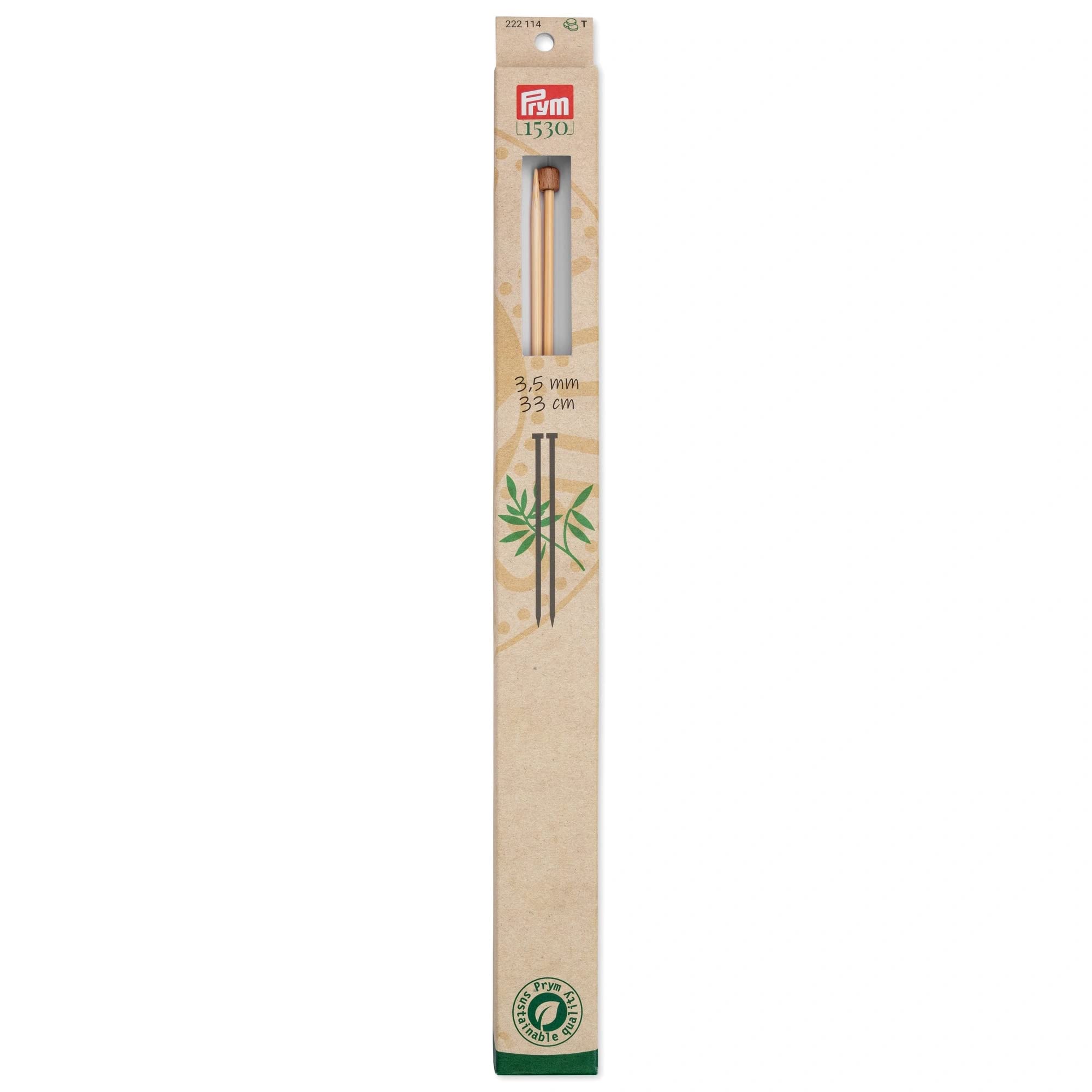 prym-bamb-ferri-a-punta-singola-33-cm-3-50-mm-naturale image 1