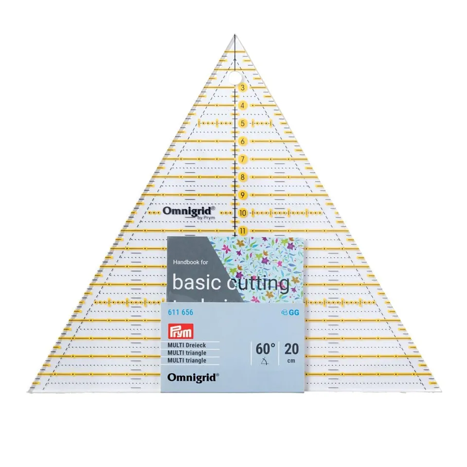 prym-omnigrid-squadra-triangolare-multi-patchwork-20-cm image 1