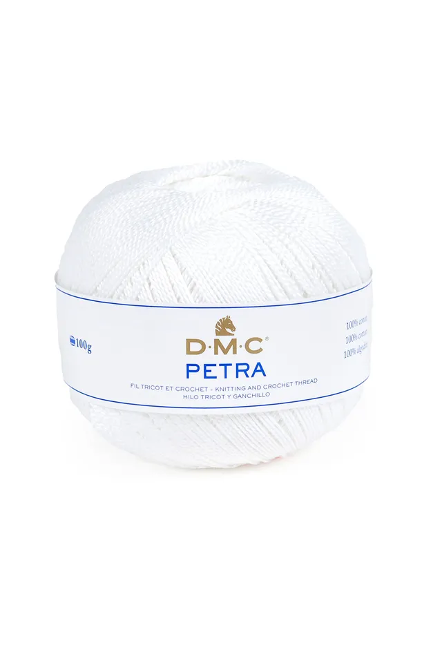 dmc-petra-n-3-filato-uncinetto-cotone-100-g-280-m image 1