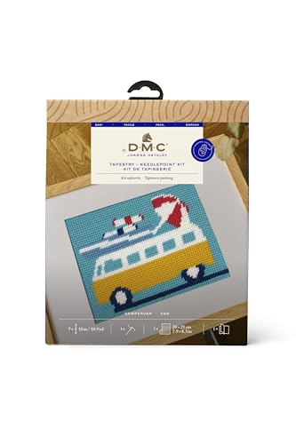 dmc-van-di-joanna-hateley-kit-tappezzeria-facile-con-tela-prestampata image 5