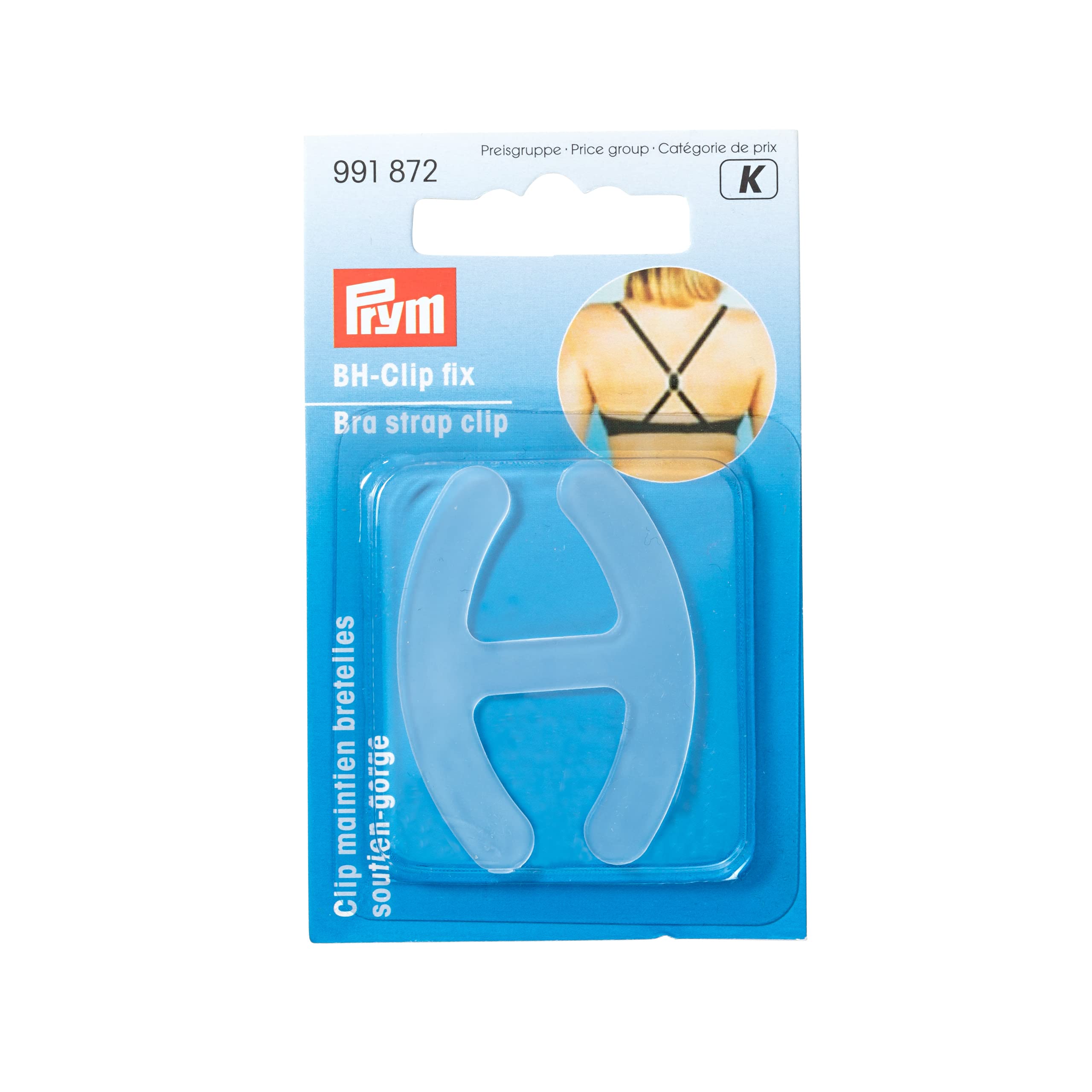 prym-reggiseno-sportivo-chiusura-regolacintura-20-mm-trasparente image 1