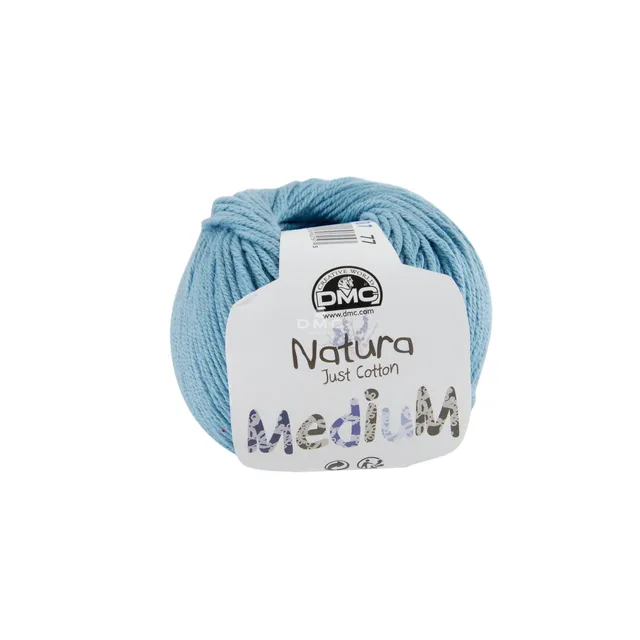 dmc-natura-medium-gomitolo-100-cotone-50-g-75-m image 1