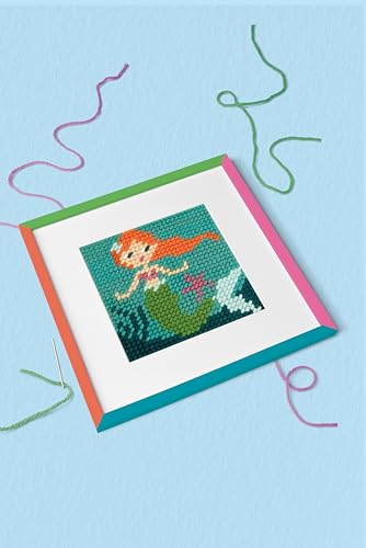 dmc-gift-of-stitch-marina-la-sirena-kit-arazzo-gobelin-facile-per-bambini image 6