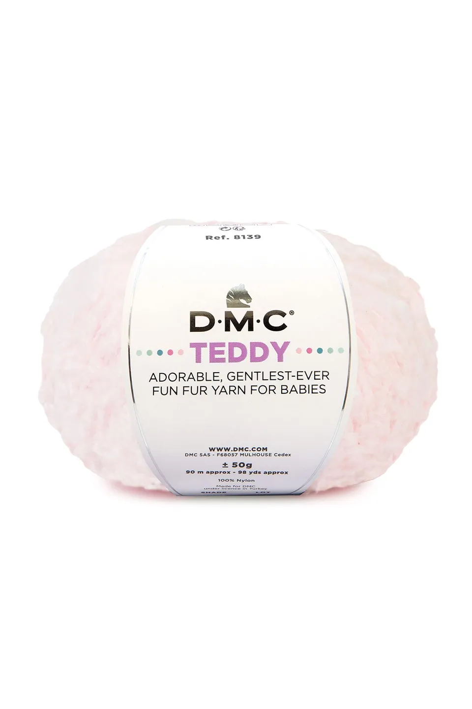 dmc-teddy-filato-morbido-100-poliammide-50-g-90-m-per-bimbi image 1