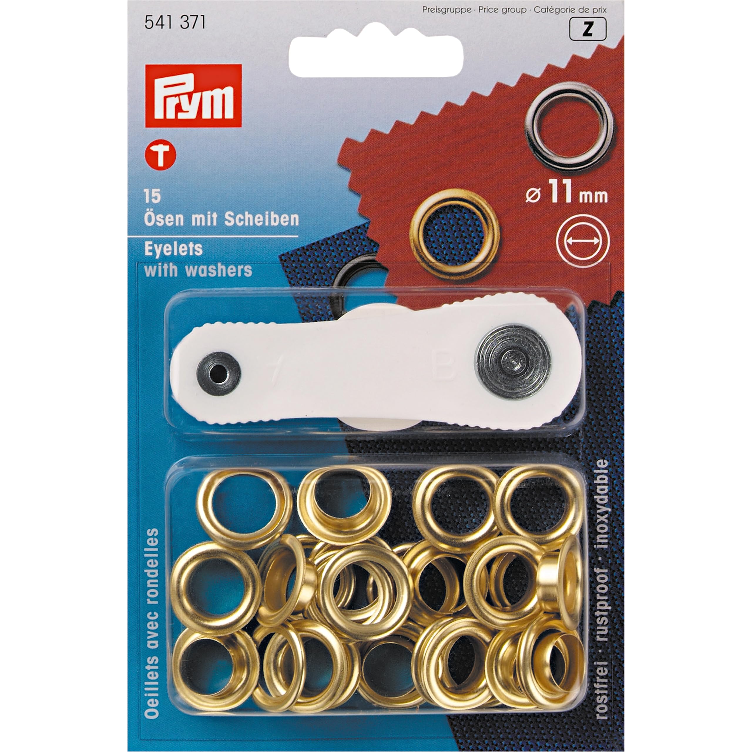 prym-occhielli-con-rondella-4-mm-oro-50-pezzi-con-strumento image 3