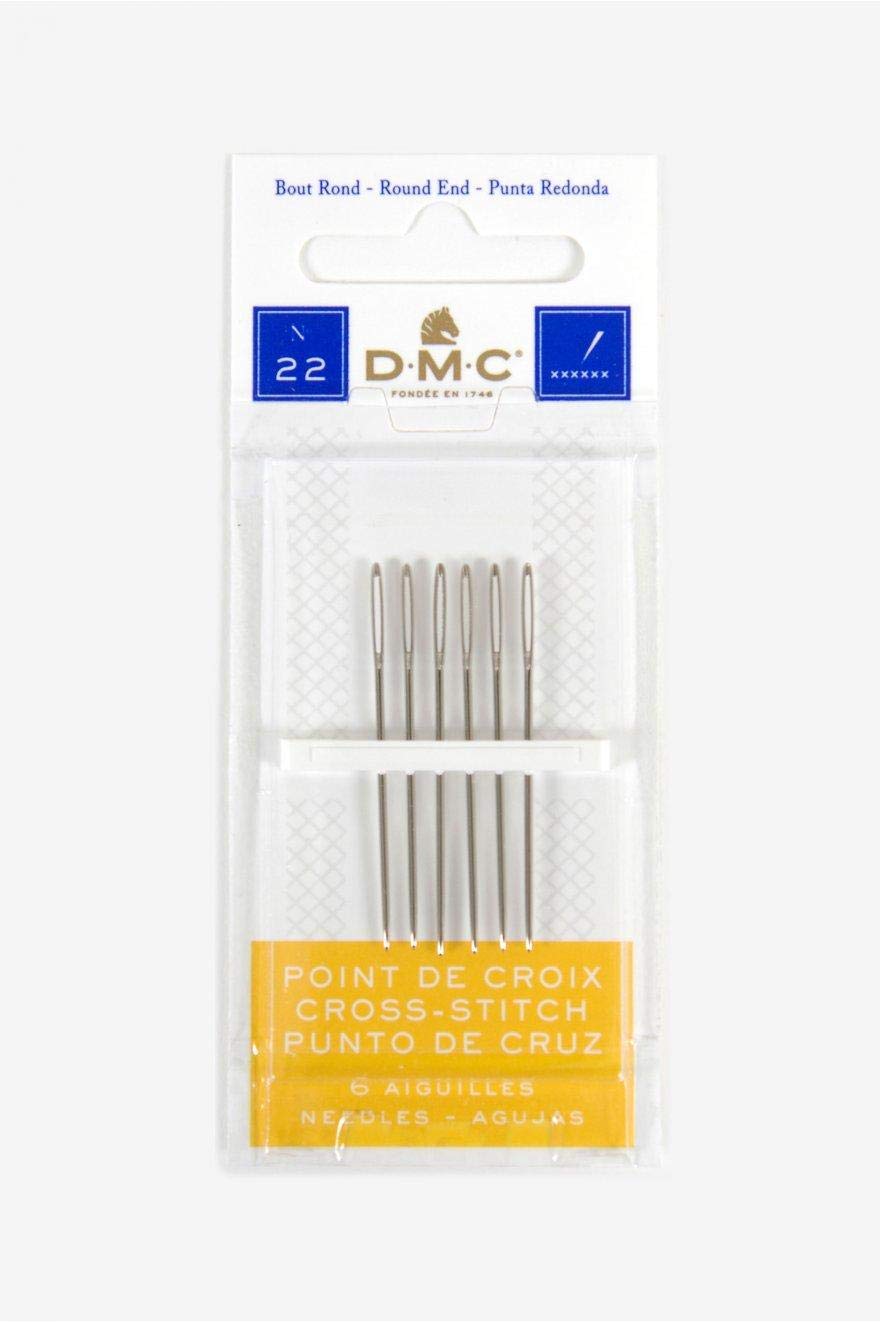 dmc-aghi-per-punto-croce-a-punta-rotonda-confezione-da-6-aghi image 2