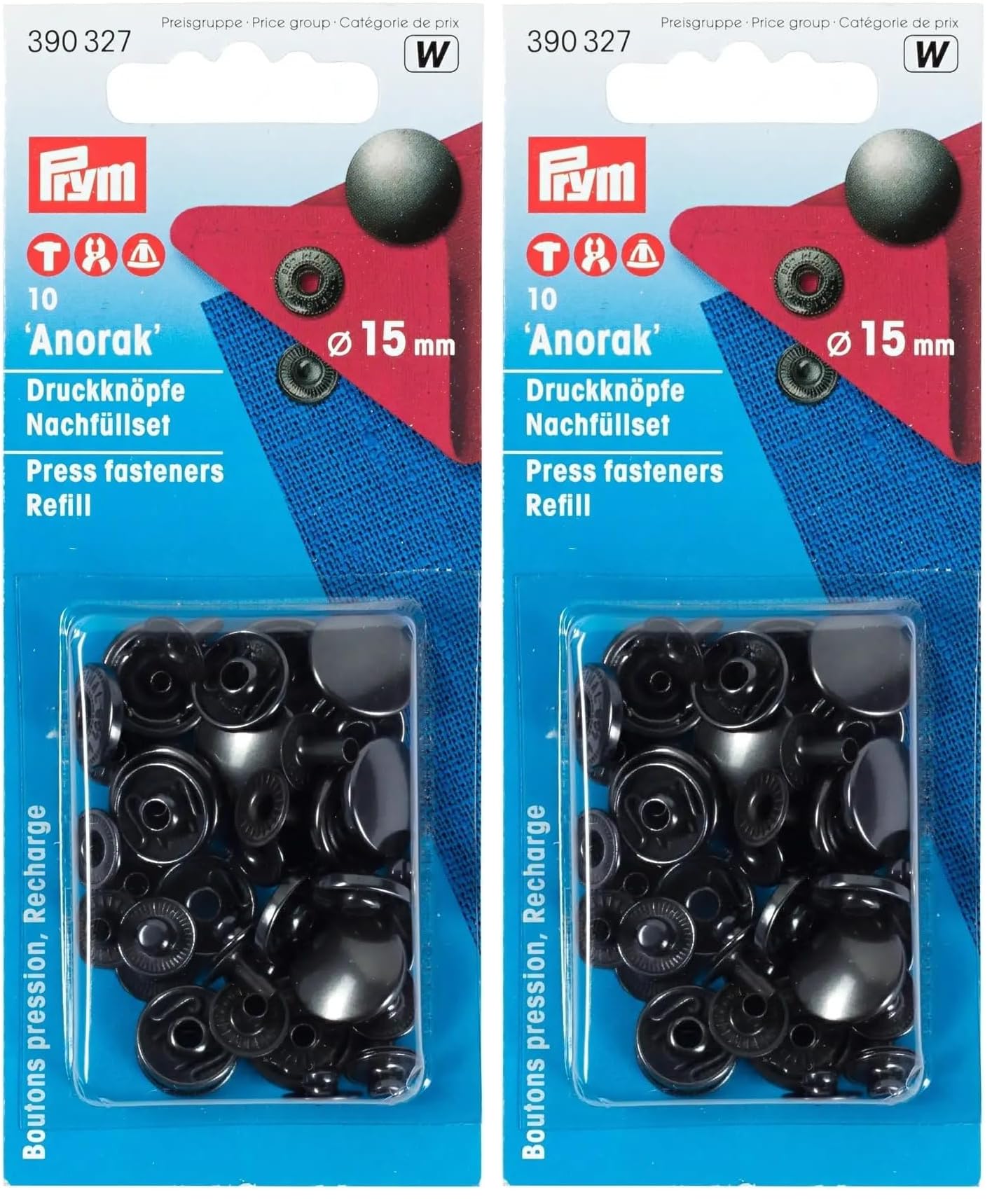 prym-anorak-bottoni-automatici-a-pressione-15-mm-bronzo-nero-10-pezzi image 4
