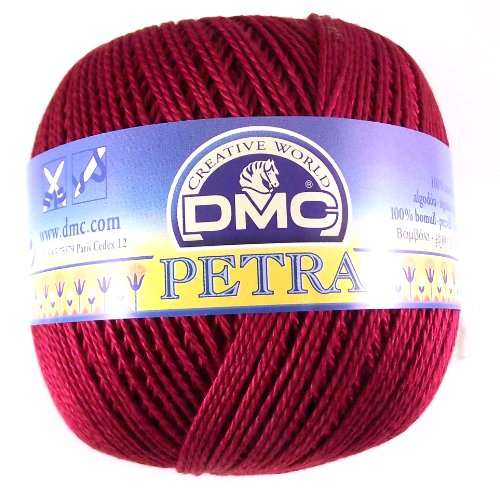dmc-petra-n-5-filato-cotone-mercerizzato-uncinetto-100-g image 2
