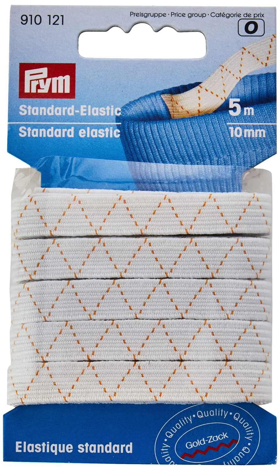 prym-elastico-standard-bianco-10-mm-x-5-m image 1