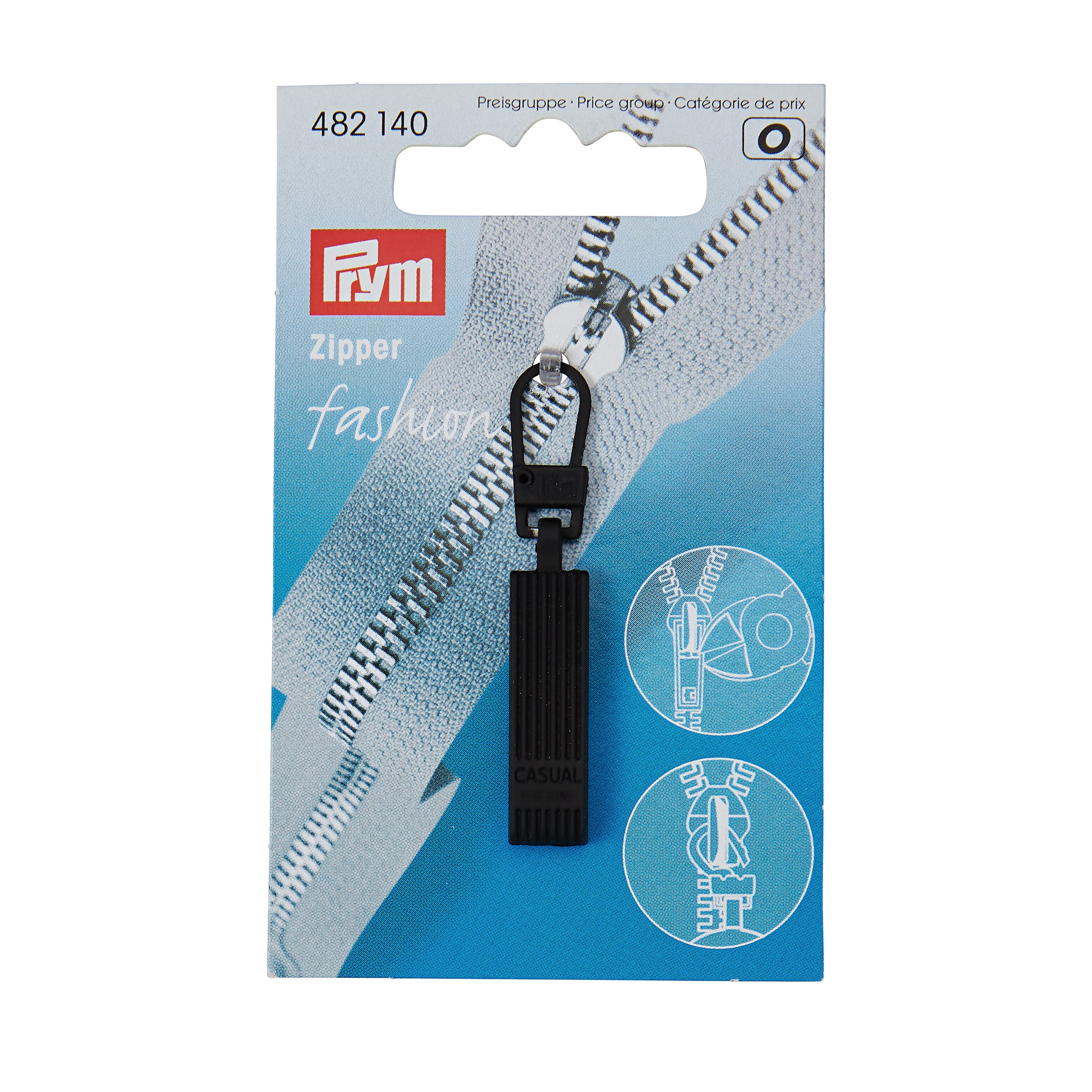prym-tiretto-per-cerniera-classic-in-metallo-nero image 6