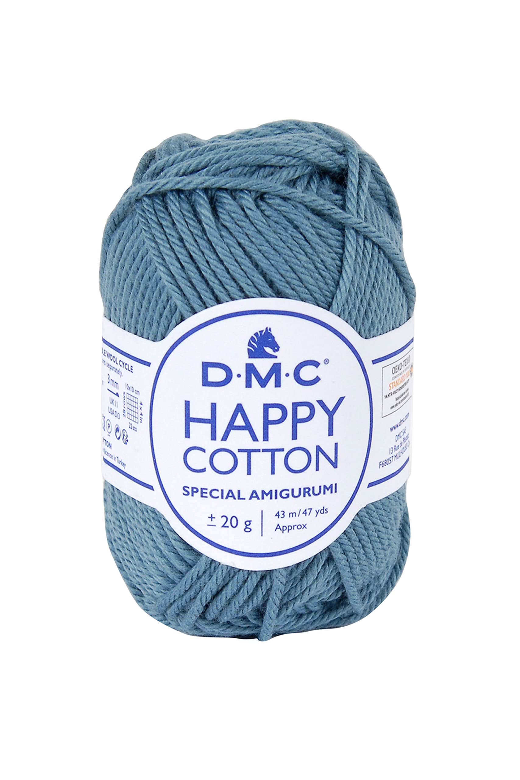 dmc-happy-cotton-per-amigurumi-100-cotone-gomitolo-20-g-43-m image 6