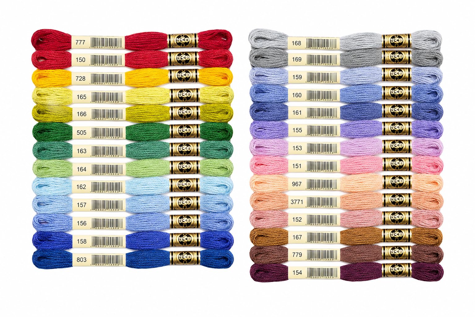 dmc-moulin-117mc-collection-d-or-assortimento-27-matassine-8-m image 5
