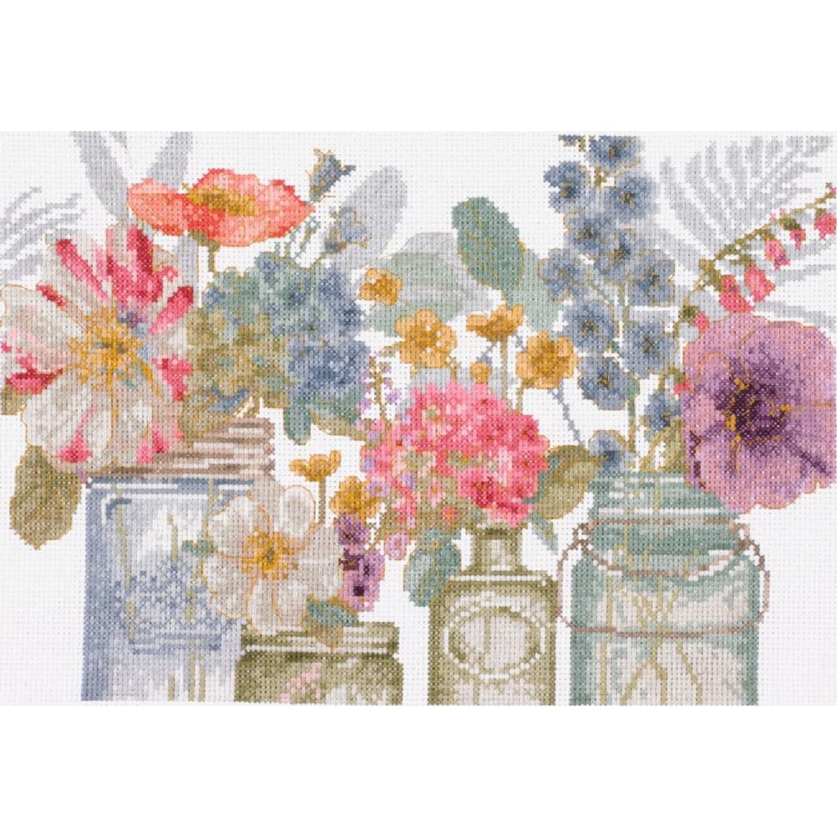 dmc-the-designer-collection-kit-punto-croce-ciliegio-in-fiore-william-giles-brit image 4