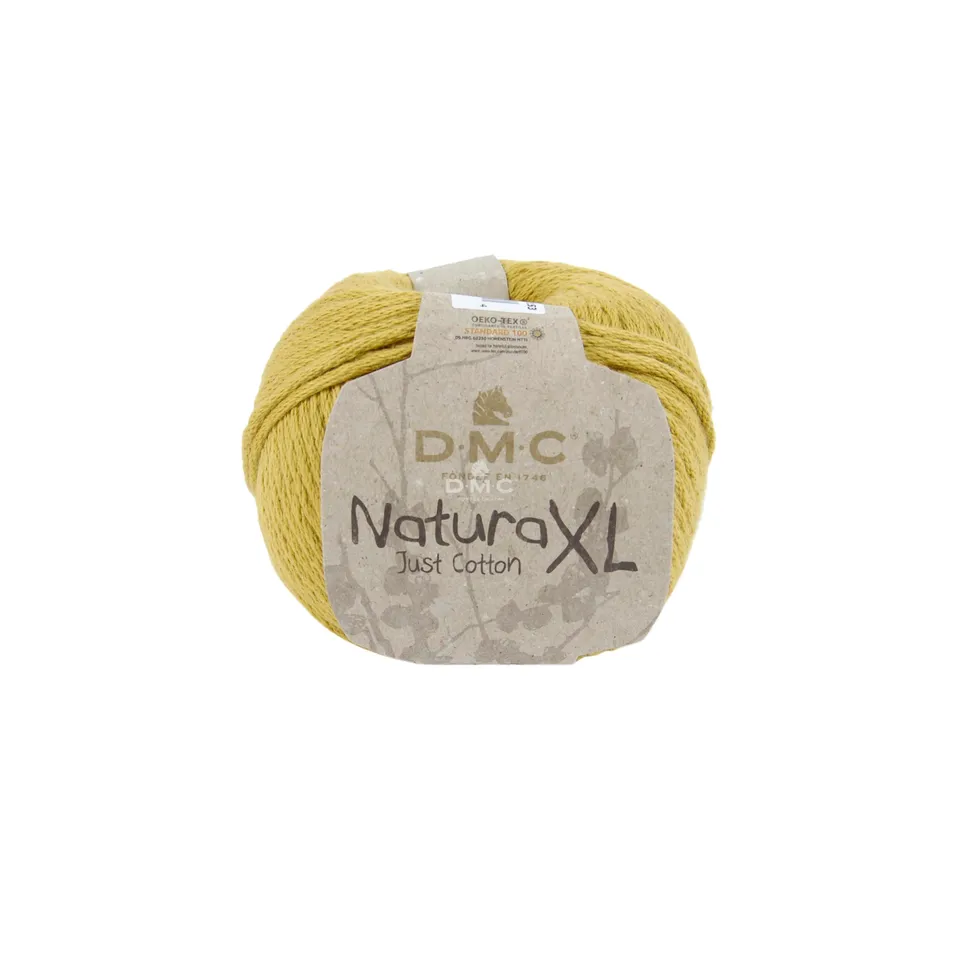 dmc-natura-xl-filato-100-cotone-colore-91-gomitolo-100-g-75-m image 1