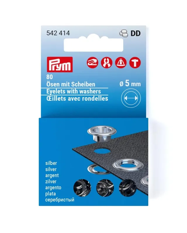 prym-542414-ricambio-occhielli-con-rondelle image 1
