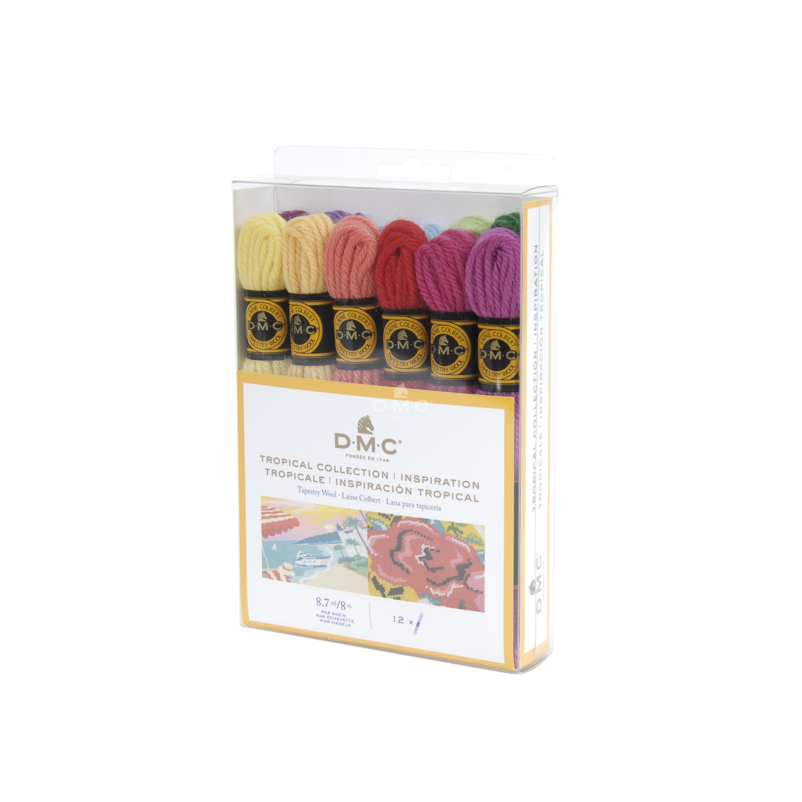 dmc-colbert-wool-pack-collezione-tropical-filato-100-pura-lana-da-ricamo-e-tappe image 3