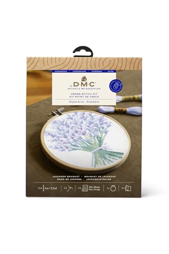 dmc-bouquet-di-lavanda-di-nathalie-weinzaepflen-kit-punto-croce-intermedio image 5