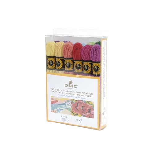 dmc-colbert-wool-pack-collezione-tropical-filato-100-pura-lana-da-ricamo-e-tappe image 8