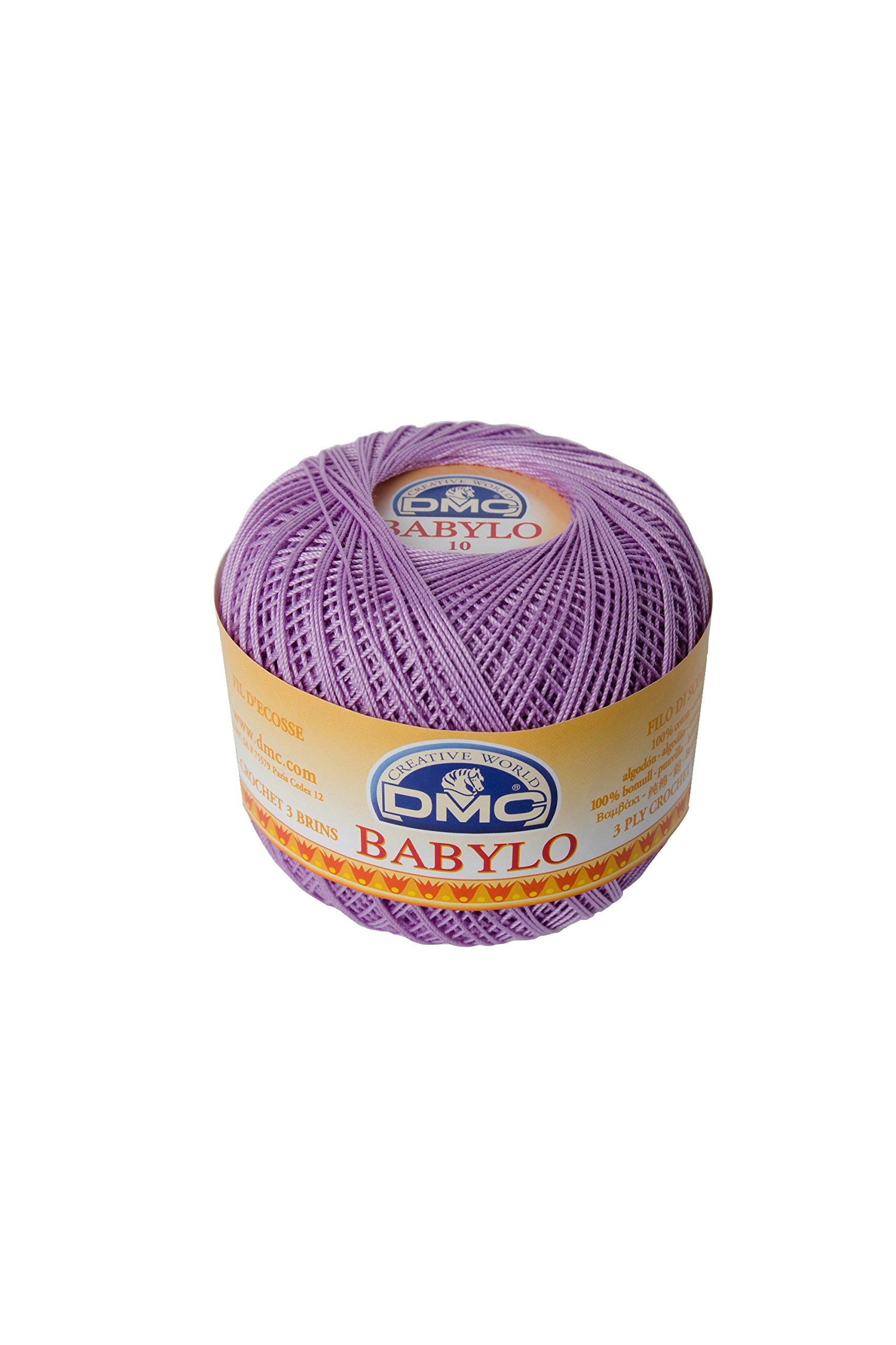 dmc-babylo-n-20-filato-cotone-per-uncinetto-50-g-decorazione-e-abiti image 1